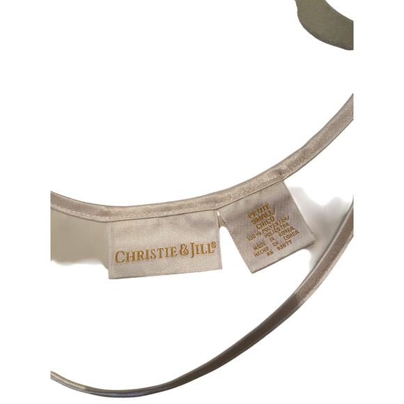 VINTAGE CREAM TANK| CHRISTIE & JILL| SMALL - Picture 3 of 3